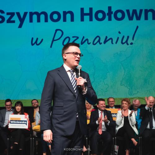 Szymon Hołownia w Poznaniu